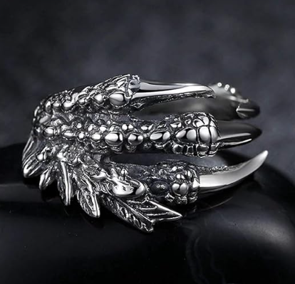 Dragon Claw Resizable Ring