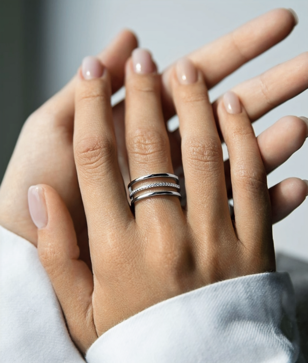 Stainless Steel Ring 8 mm
