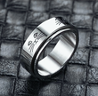 Adorable 0.31 Inch Cat Spinner Ring – Modern 8mm Fidget Jewelry