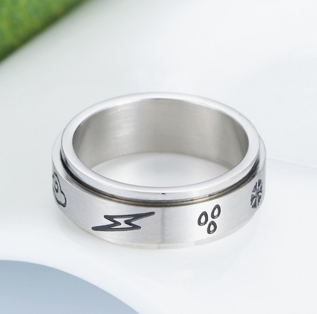 Stainless Steel Ring 8 mm