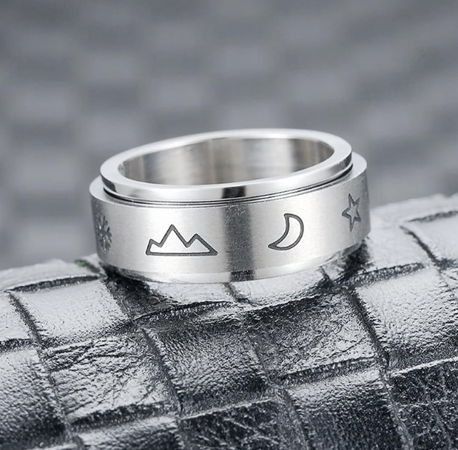 Stainless Steel Ring 8 mm